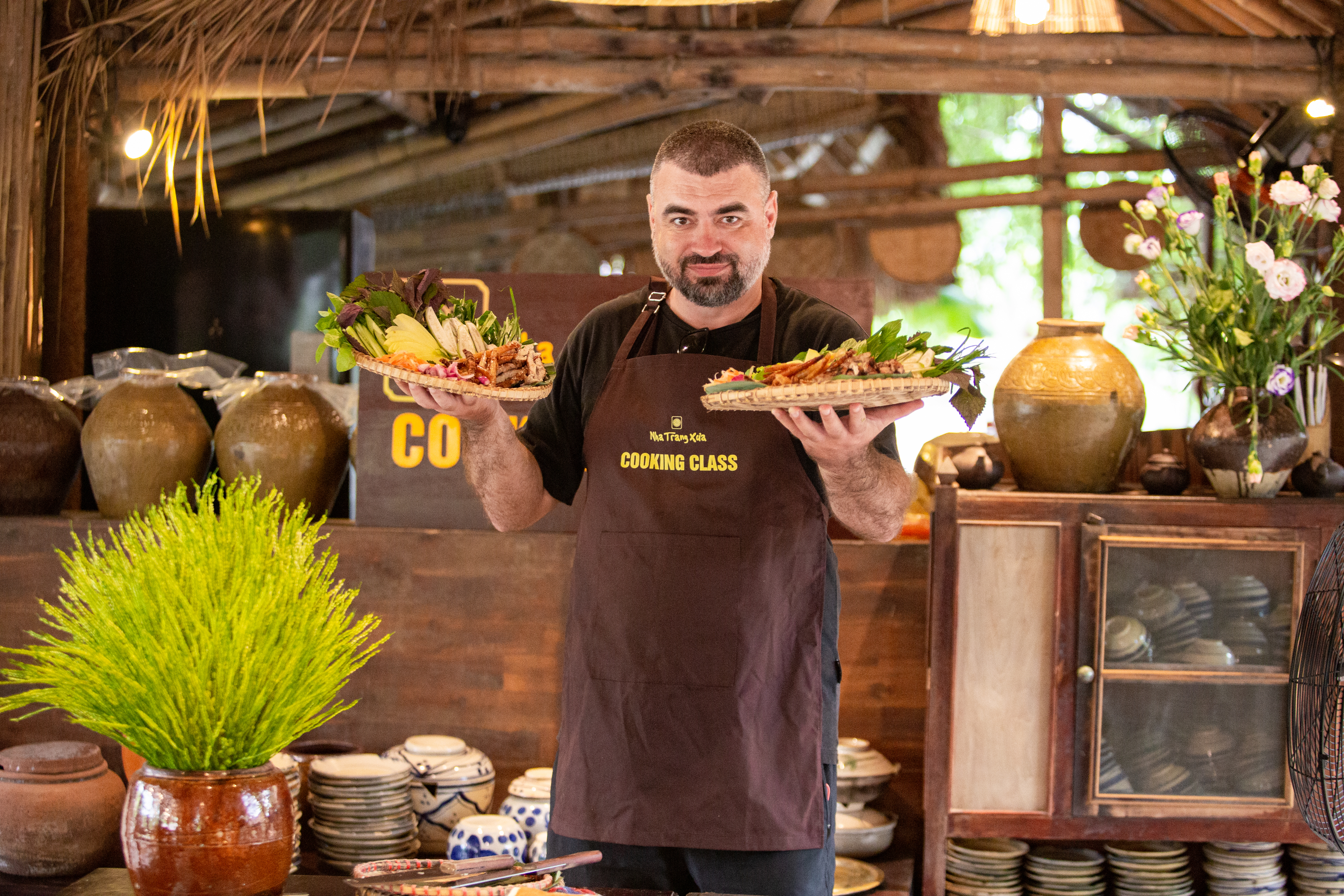 Enjoying a Meal Together